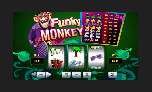 Funky Monkey Internet Casino Slot